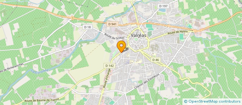 localisation de l'entreprise PORTEUSES DE MOTS  VALREAS