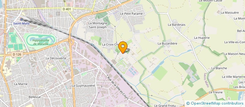 localisation de l'entreprise PORTFOLIO PRODUCTION  SAINT-MALO