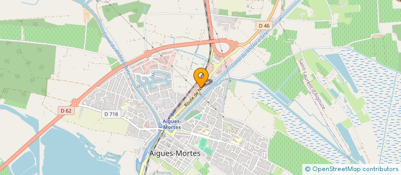localisation de l'entreprise PORTI  AIGUES-MORTES