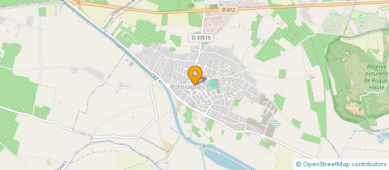 localisation de l'entreprise PORTI BLINDERS  PORTIRAGNES