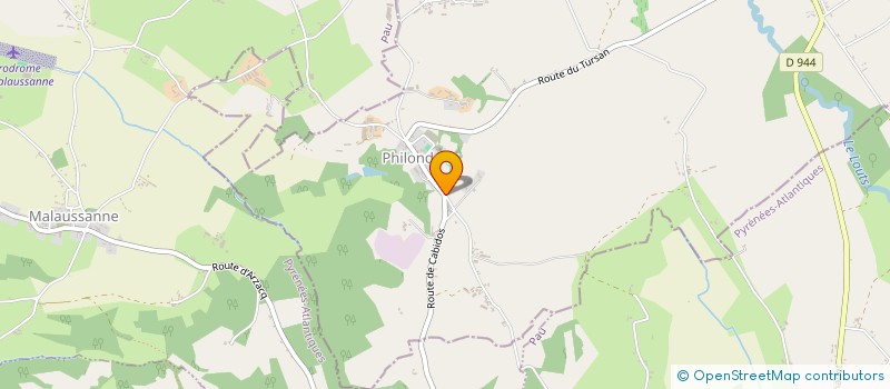 localisation de l'entreprise PORTICC  PHILONDENX