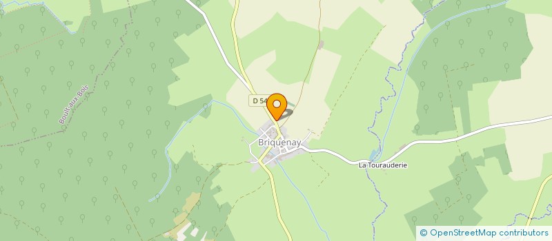 localisation de l'entreprise PORTIER  BRIQUENAY