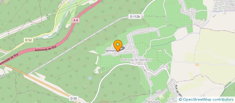 localisation de l'entreprise PORTIER IMMO SCI  NORROY-LE-VENEUR