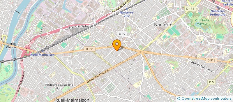 localisation de l'entreprise PORTIER                       JACQU  NANTERRE