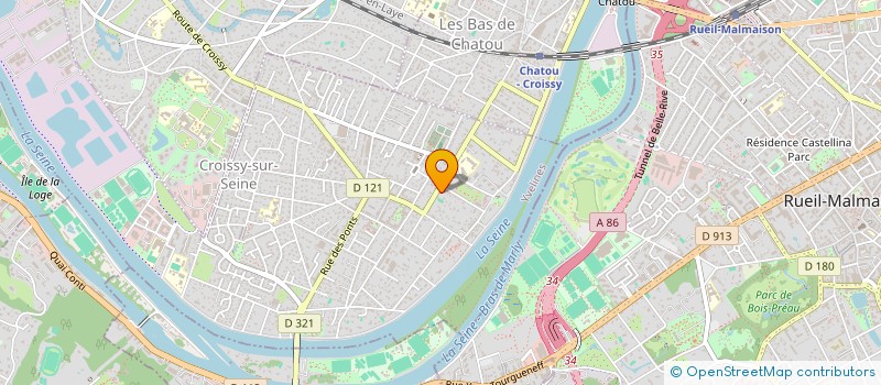 localisation de l'entreprise PORTIER S. HOLDING à CROISSY-SUR-SEINE