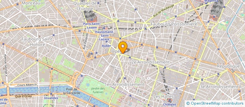 localisation de l'entreprise PORTIQO  PARIS