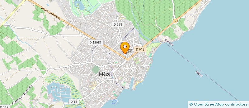 localisation de l'entreprise PORTIRAGNES AVENTURES à MEZE