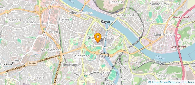 localisation de l'entreprise PORTIS  BAYONNE