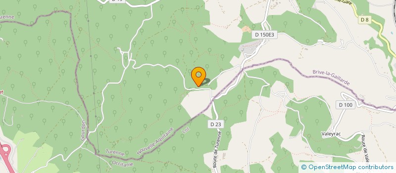 localisation de l'entreprise PORTISSOL  TURENNE