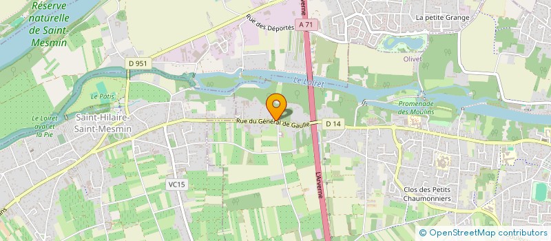 localisation de l'entreprise PORTLOMPCAR à OLIVET