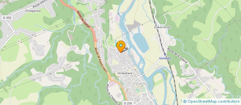localisation de l'entreprise PORTO  USTARITZ