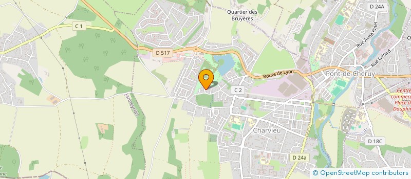 localisation de l'entreprise PORTO CONSEIL à CHARVIEU-CHAVAGNEUX