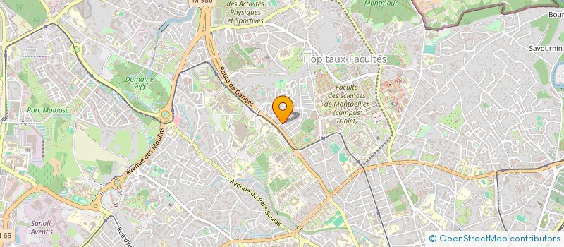 localisation de l'entreprise PORTO LIBRE à MONTPELLIER