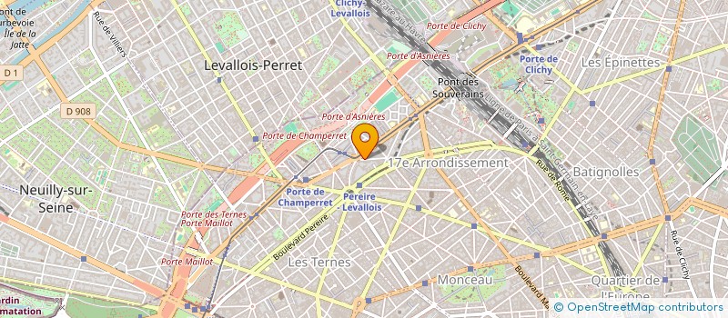 localisation de l'entreprise PORTO RICO  PARIS