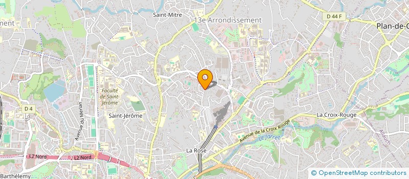 localisation de l'entreprise PORTOBELLO à MARSEILLE 13