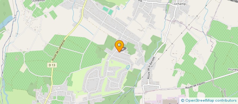 localisation de l'entreprise PORTOFINO  SAINT-SULPICE-ET-CAMEYRAC