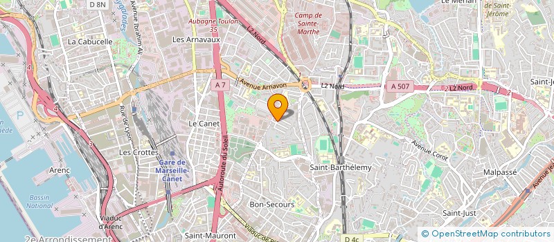 localisation de l'entreprise PORTOS à MARSEILLE
