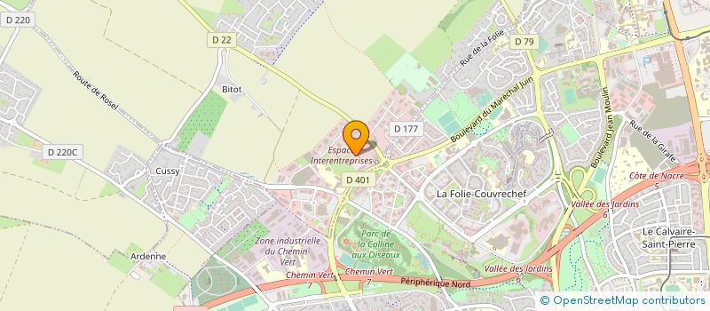 localisation de l'entreprise PORTS DE NORMANDIE à SAINT-CONTEST