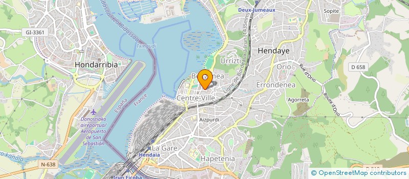 localisation de l'entreprise PORTUG'ARTE à HENDAYE