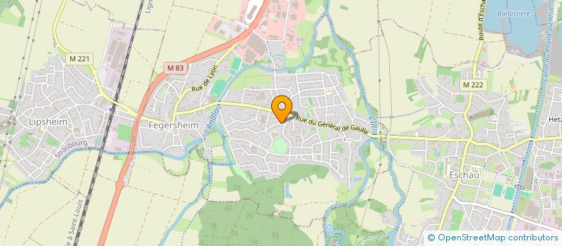 localisation de l'entreprise PORTUGAL INVEST  FEGERSHEIM