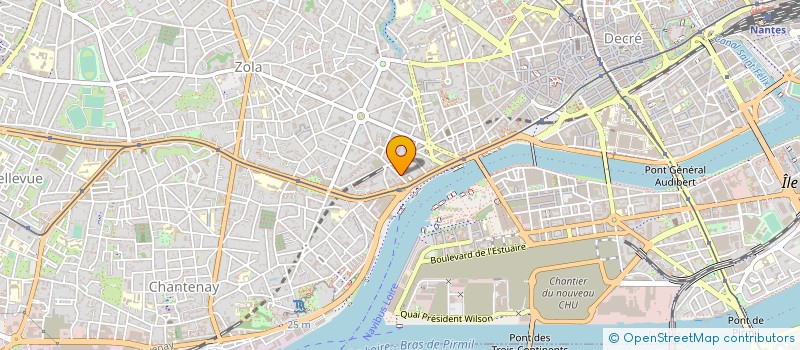 localisation de l'entreprise PORTZAMPARC GESTION à NANTES