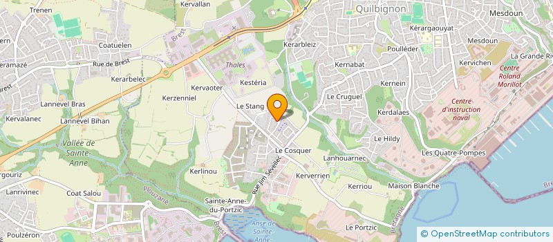 localisation de l'entreprise PORTZIC JARDINS ET LOCATIONS à BREST