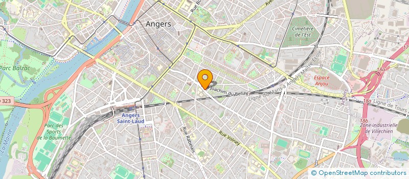 localisation de l'entreprise PORZH GROEZ FINANCE à ANGERS