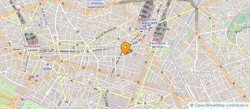 localisation de l'entreprise POS  PARIS