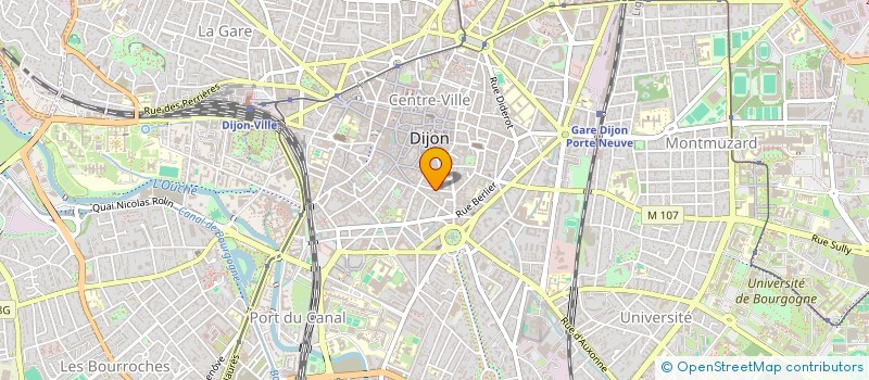 localisation de l'entreprise POS MEDIA à DIJON