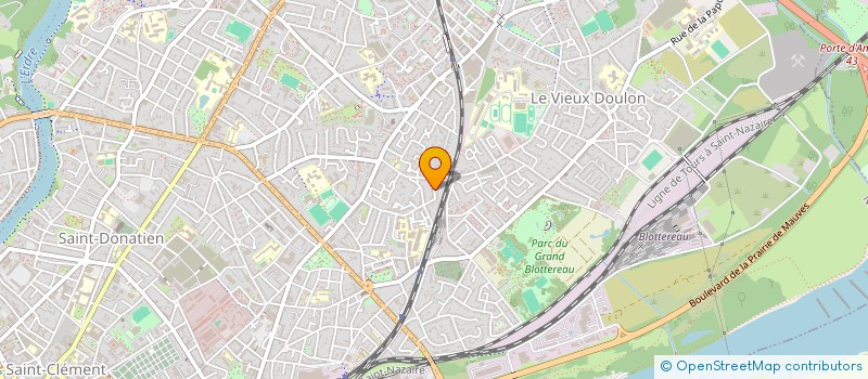 localisation de l'entreprise POS PROD à NANTES
