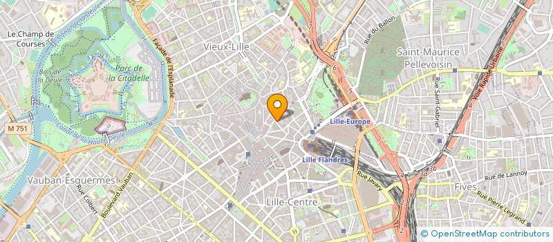 localisation de l'entreprise POSA à LILLE