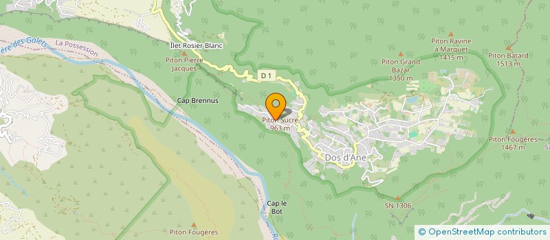 localisation de l'entreprise POSALI à LA POSSESSION