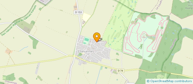 localisation de l'entreprise POSALUXE à CHEVANNES