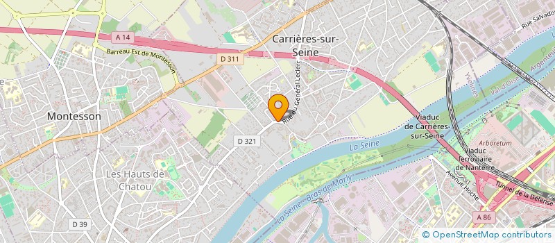 localisation de l'entreprise POSE AVENIR à CARRIERES-SUR-SEINE