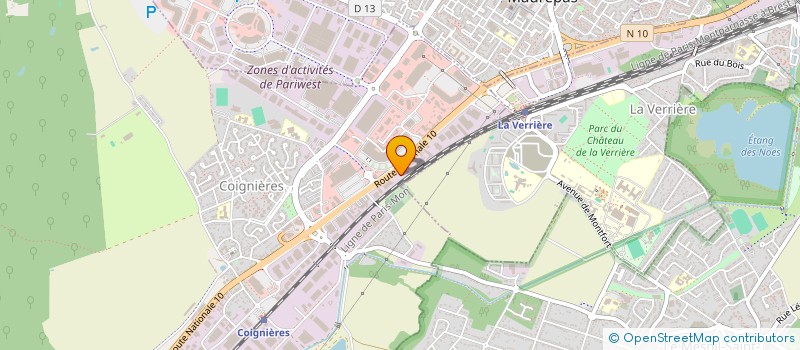 localisation de l'entreprise POSE BAIES à COIGNIERES