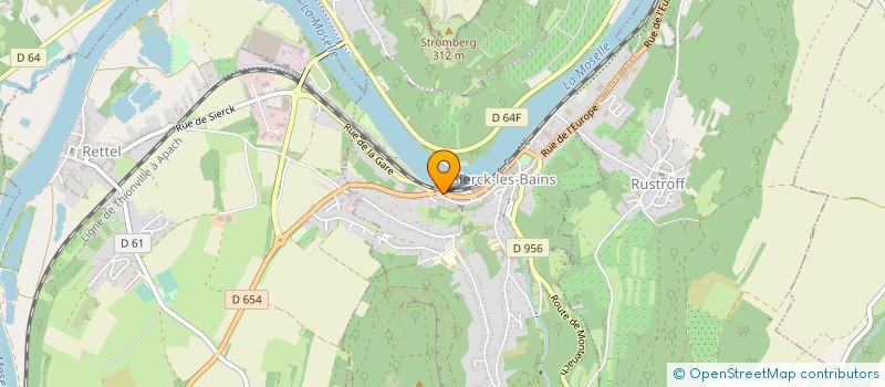 localisation de l'entreprise POSE CARRELAGE 2000  SIERCK-LES-BAINS