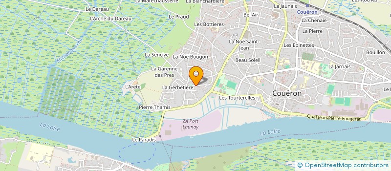 localisation de l'entreprise POSE CONCEPT à COUERON