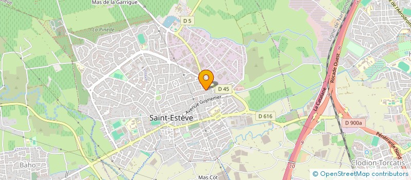 localisation de l'entreprise POSE CONFORT 66  SAINT-ESTEVE