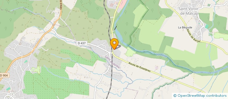 localisation de l'entreprise POSE CONSEIL  SAINT-AMBROIX