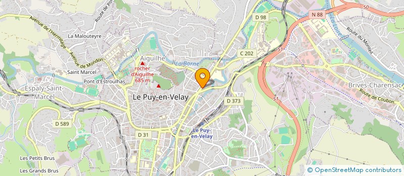 localisation de l'entreprise POSE HANDS CO à LE PUY-EN-VELAY