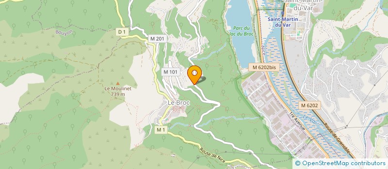 localisation de l'entreprise POSE JEUX  LE BROC