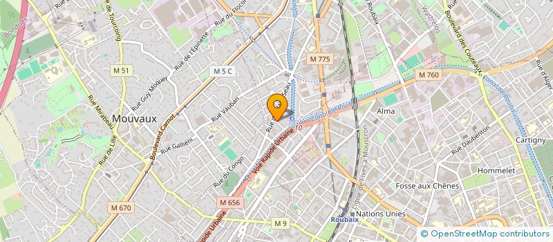 localisation de l'entreprise POSE MAINTENANCE SERVICE à TOURCOING