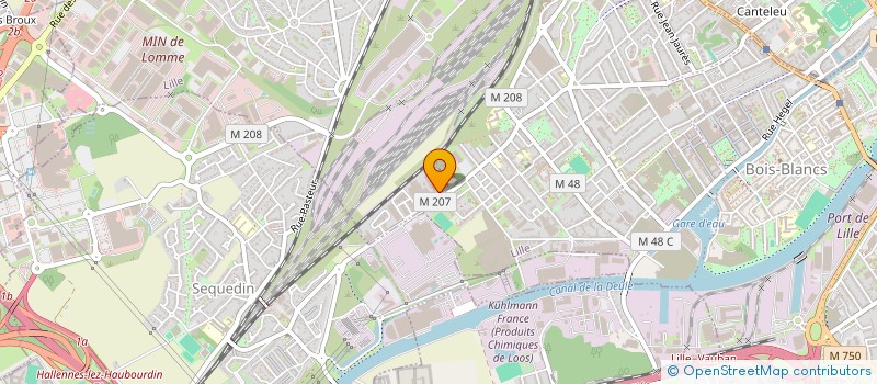 localisation de l'entreprise POSE SERVICE à LILLE