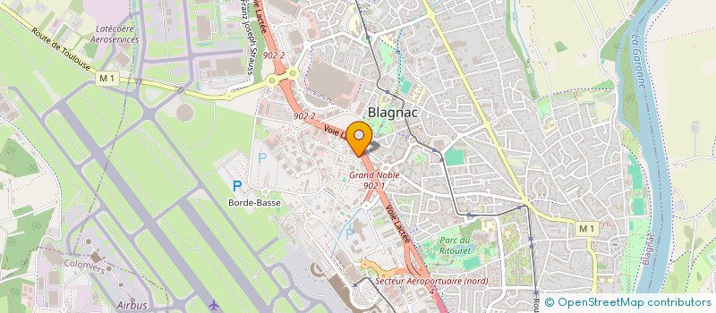 localisation de l'entreprise POSE SERVICE + à BLAGNAC