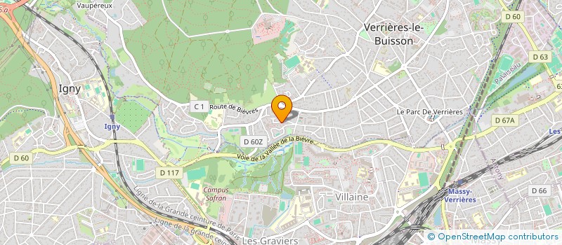 localisation de l'entreprise POSE SUD ESSONNE à VERRIERES-LE-BUISSON