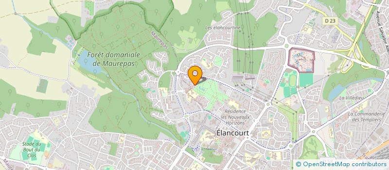 localisation de l'entreprise POSE TON CUBE  ELANCOURT