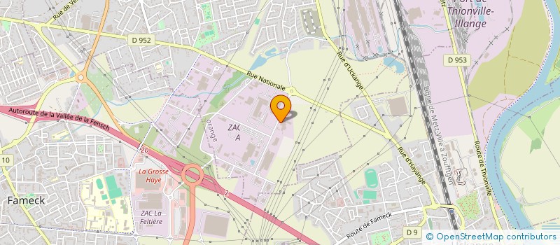 localisation de l'entreprise POSE TOUTES FERMETURES DU BATIMENT  FLORANGE