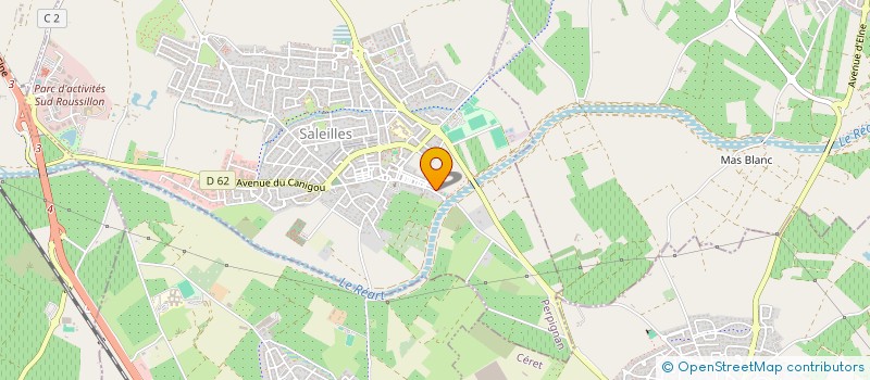 localisation de l'entreprise POSEA à SALEILLES