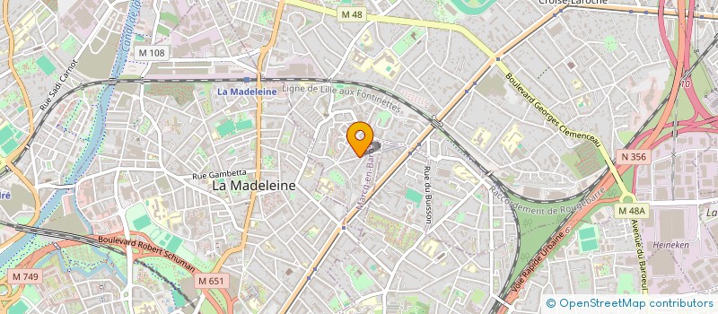 localisation de l'entreprise POSEBLOUMA à MARCQ-EN-BARŒUL
