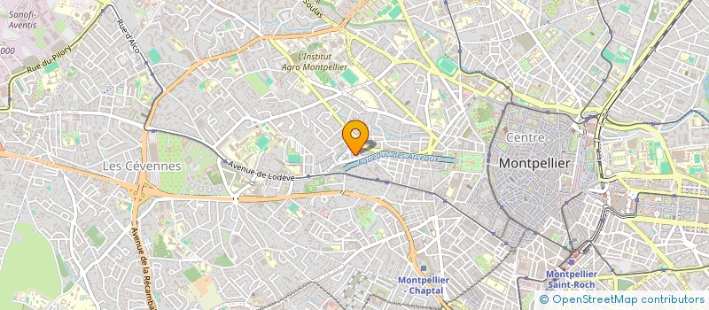 localisation de l'entreprise POSEIDON à MONTPELLIER